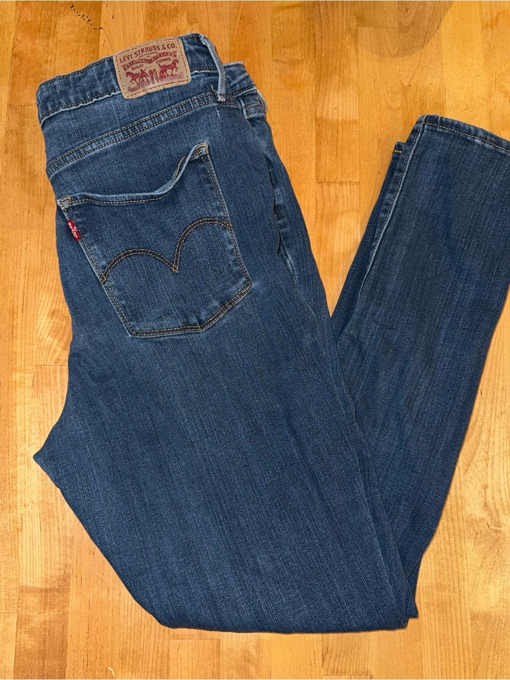 Levi's Women’s Dark Blue Skinny Jeans